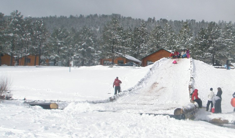 Sledding - Greer Lodge AZ