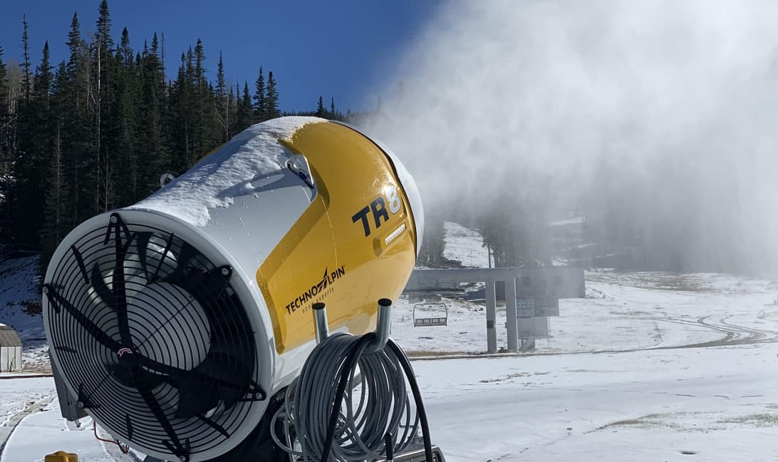 TR8 Snow Guns at Sunrise Ski Park in Greer